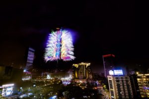 (圖2)台北君悅飯店《黃金曼哈頓、摩登Safari跨年派對》 近距離感受煙火震撼