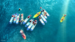 清水斷崖SUP立槳雙人原價3,600元，第二人半價後只要2,700元